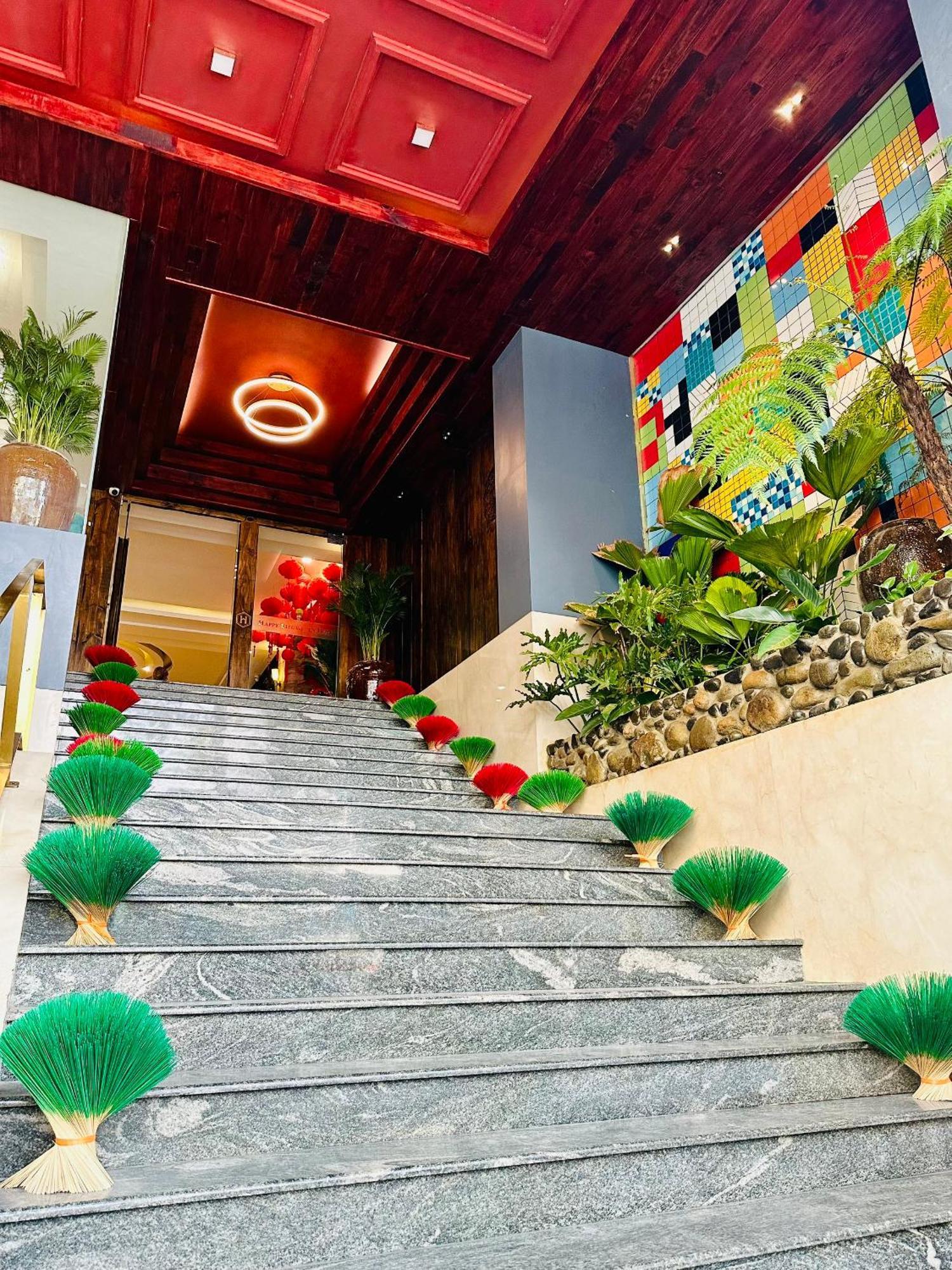 Happy Life Green Hotel Ho-Chi-Minh-Stadt Exterior foto