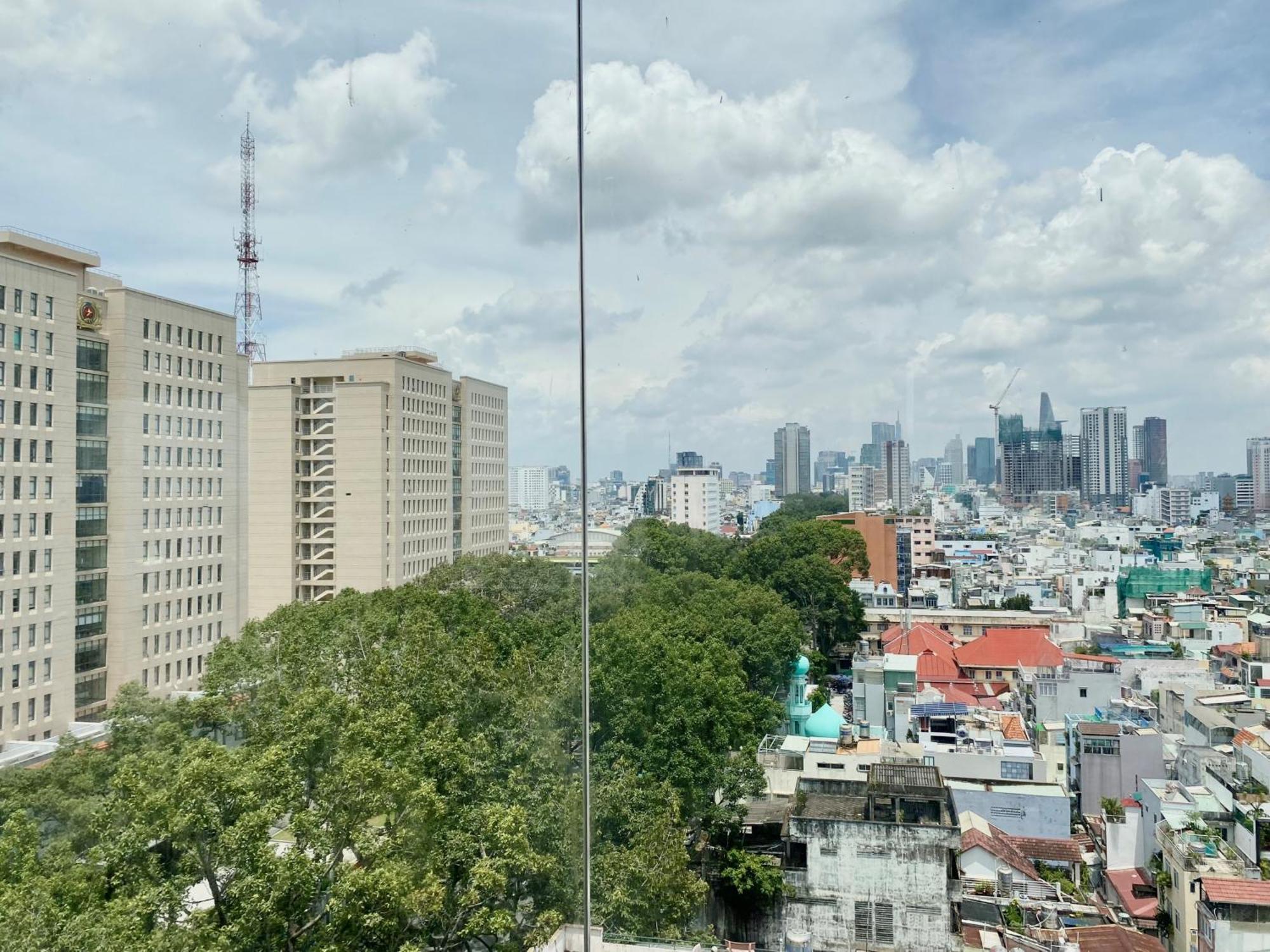 Happy Life Green Hotel Ho-Chi-Minh-Stadt Exterior foto