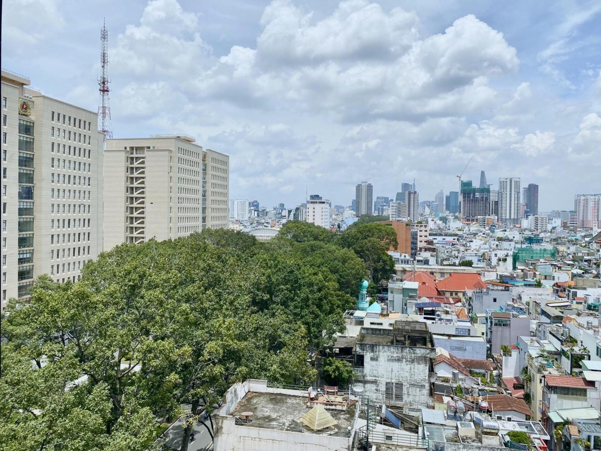 Happy Life Green Hotel Ho-Chi-Minh-Stadt Exterior foto