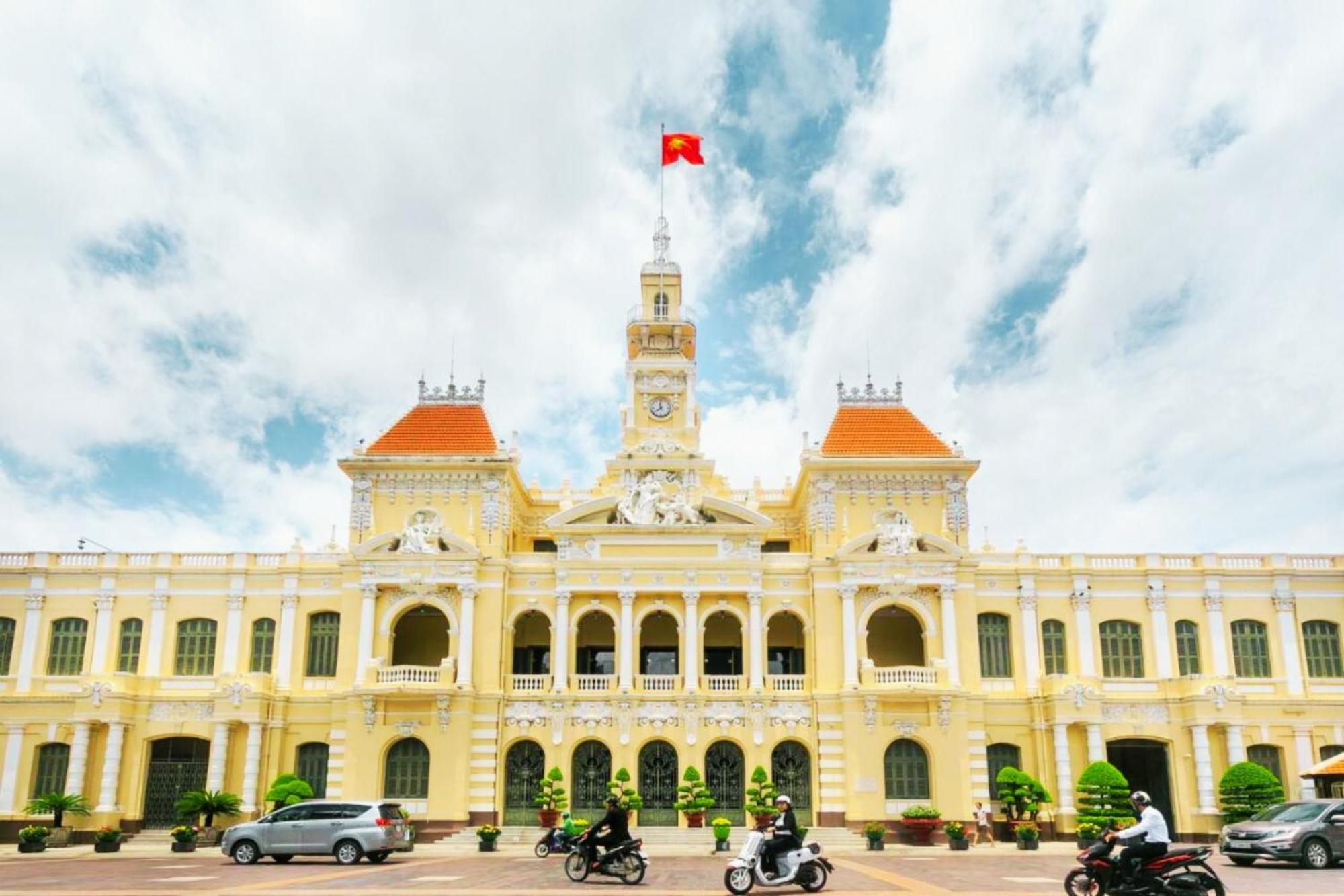 Happy Life Green Hotel Ho-Chi-Minh-Stadt Exterior foto
